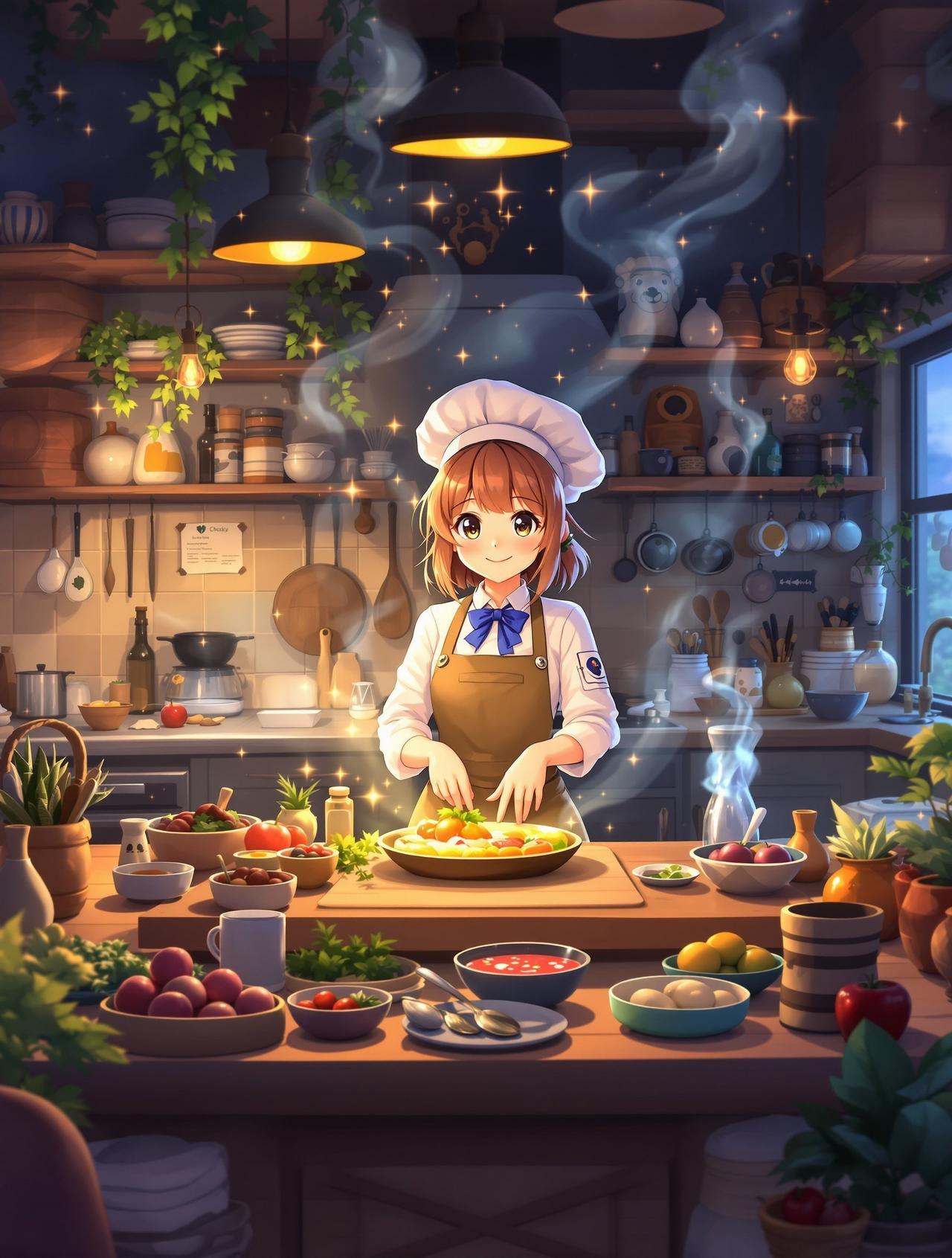 日本动漫免费 - 厨房里的异世界 番剧封面